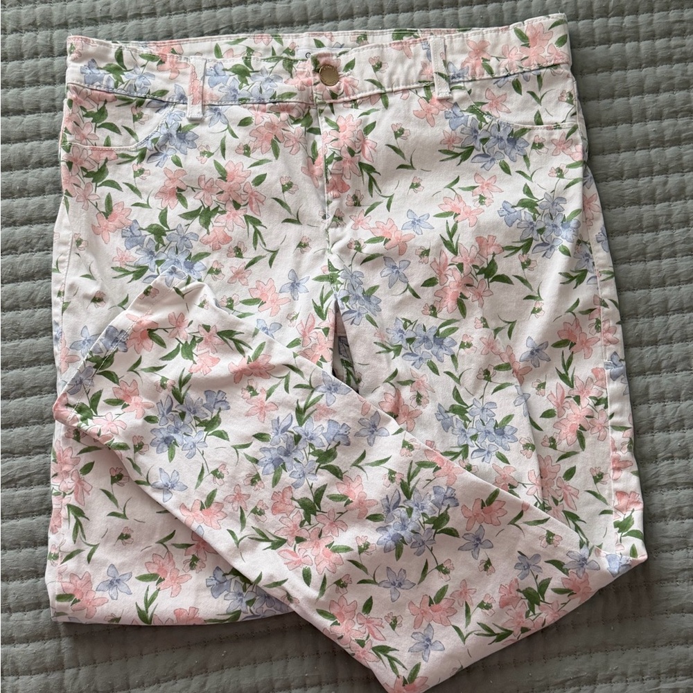 Calvin Klein Floral Print Women's Pants